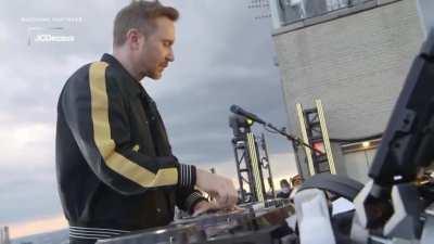 Exactly one year ago, DJ David Guetta ended racism