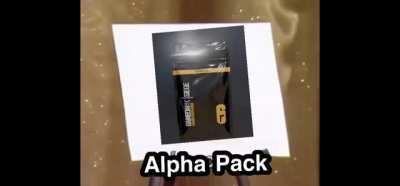 Eric opens an alpha pack