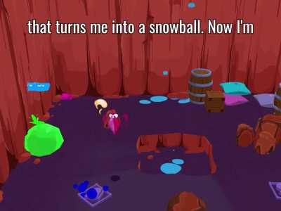 While i like using my indie games magic system to solve puzzles. Its also fun to just setup these infinite looping magic systems