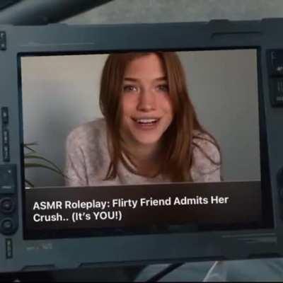 Luan depois de desligar a live