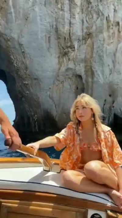 in Capri with ETRO