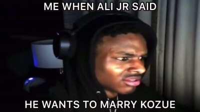 Ali jr is moist