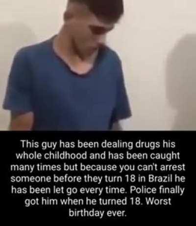 Well at least he got cake….