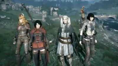 I've Recreated team RWBY in Dragon's Dogma Dark Arisen