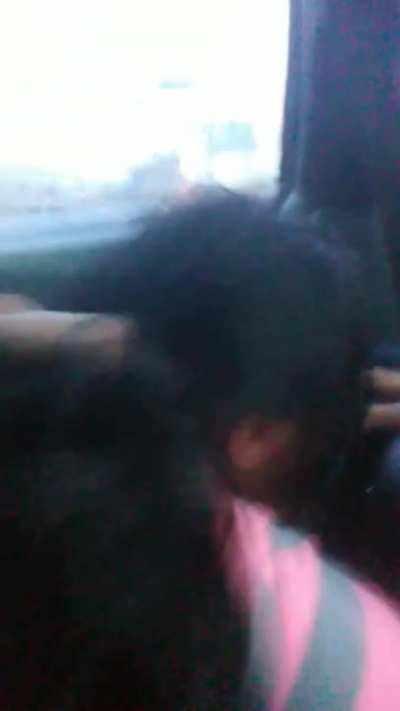 Wild car sex with cheating ex while her BF is at work! 