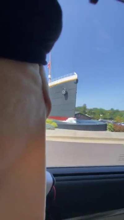 Bismarck saw a Big Boat