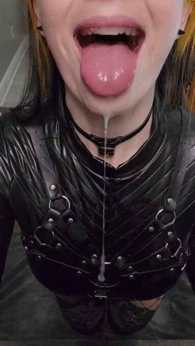 Drooling on you makes me smile