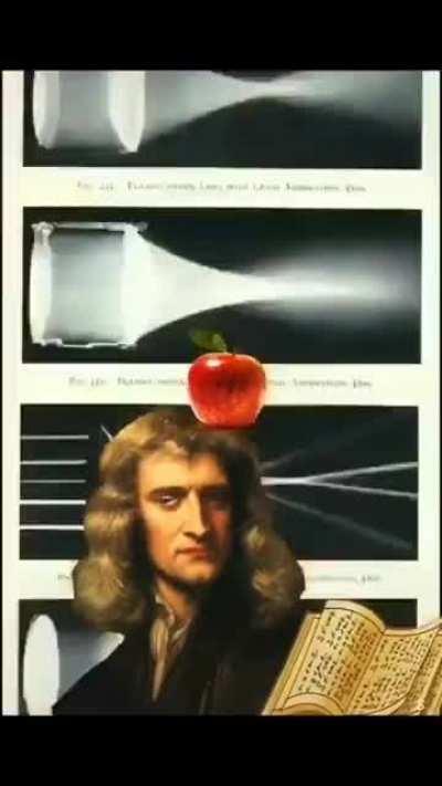 Manzana en la cabeza = reflexión