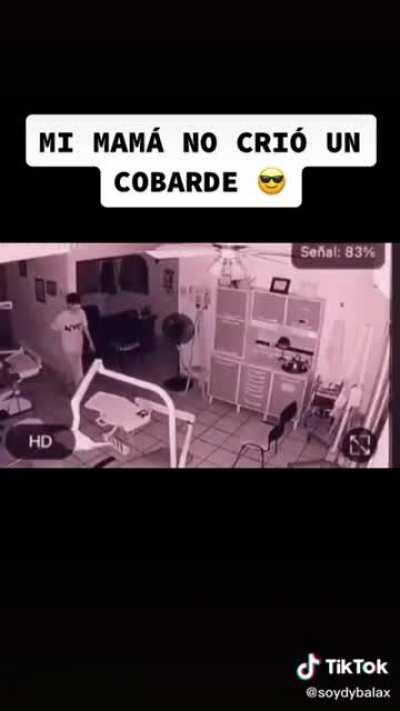 El sacado menos valiente