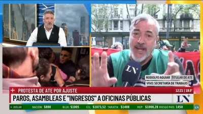 Novaresio (LN+) vs Aguiar (Titular ATE)