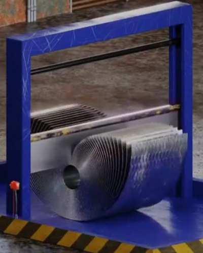 Cutting Metal In A Orderly Way...