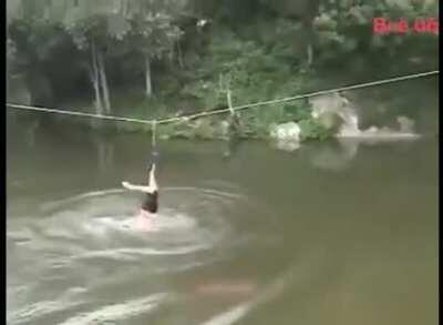 Lets just keep filming while this guy is drowning