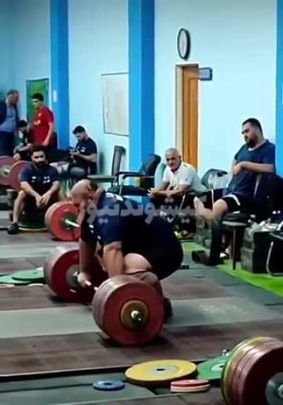 Alireza Yousefi (IRI,+109) 263KG Clean and Jerk 21 Years Old