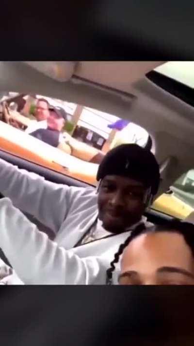 A Couple Of Guys Out For A Ride Enjoying A Historic Day