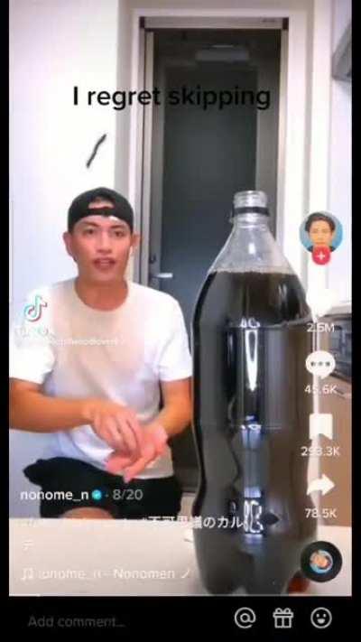 He shouldn't have skipped to the end