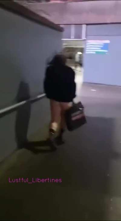 I love flashing strangers on my way home