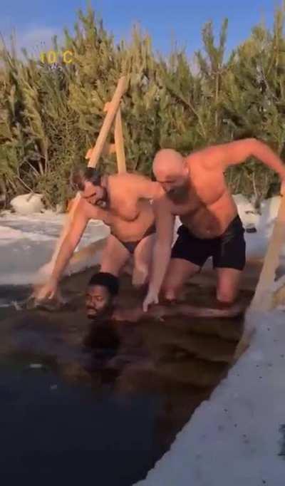 It is not easy to accept Russian winter traditions