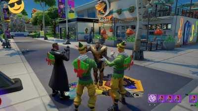 Gotta watch who you mess with in Party Royale