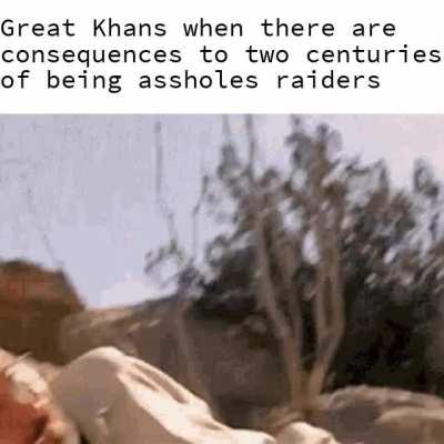 Just let us sell drugs and raid caravans in peace smh