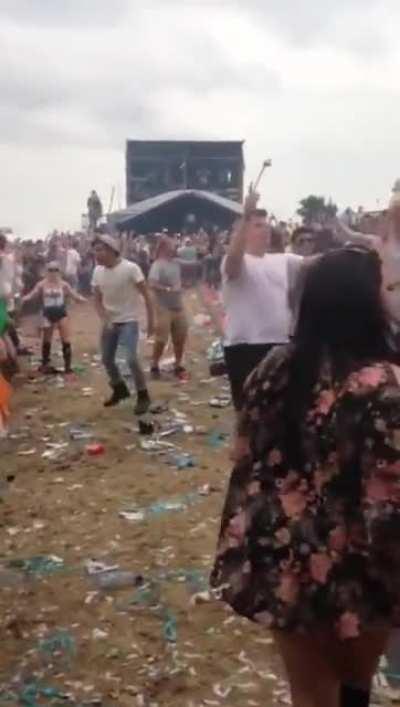 That was the day she learned what a mosh out was