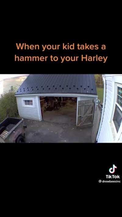 When your 2yo helps you decide it’s time for custom paint