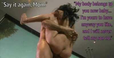 Mom belongs to me only