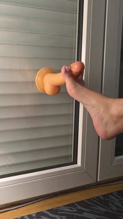 Can I make you cum using just one foot?