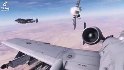 A-10 go wheeeee, then brrrrrrrrrrrrrt. Found on tiktok.