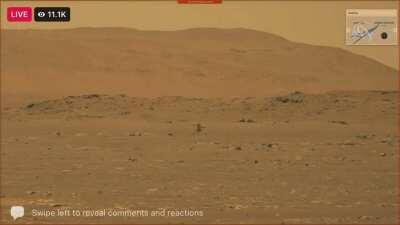 Humans have just flown a rotorcraft on an alien planet for the first time in history.