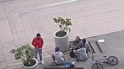 Seeing a criminal get what he deserves