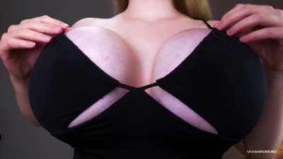 🥵 Bursting Out: Trying on Tight Tops with my 2500cc Melons ▶️ NEW VIDEO