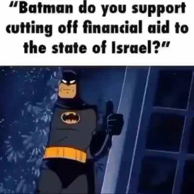 Batman help us bro😥