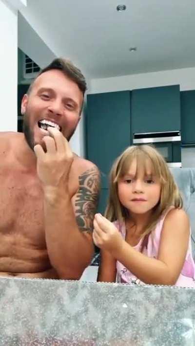 It happens everytime you play with your Dad.