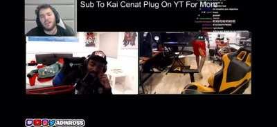 Adin Ross still doing that gay shit thinking its funny. Smh Im suprised Sosa joined the list of rappers that he does this too. One day he going to run into the wrong one.