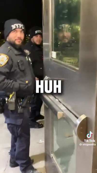 NYPD cop blames malfunctioning elevator on man filming, threatens him with arrest 