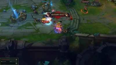 1v5 Samira Pentakill
