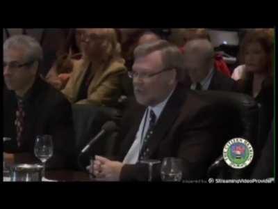 Senator Mike Gravel asks about Sgt. James Penniston, who claims to have touched a UFO (alien spaceship) that landed in Rendlesham Forest.