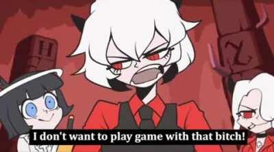 Malina doesn't wanna play with her sister (Sauce in the comments)