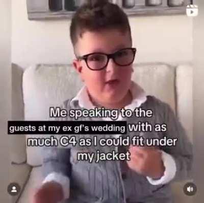 That's what you get for being happier with someone else.