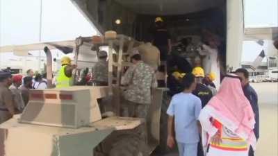 I saw a post earlier about a fat dude weighing 1071 pounds, this dude does not even weight as much compared to this Saudi dude who was 1345 Pounds. He was forklifted out of his room to go and get treatments...