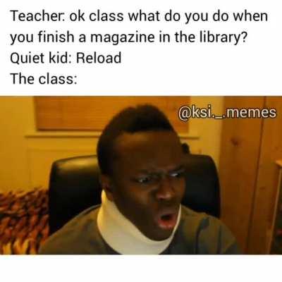 Quiet kids moving mad