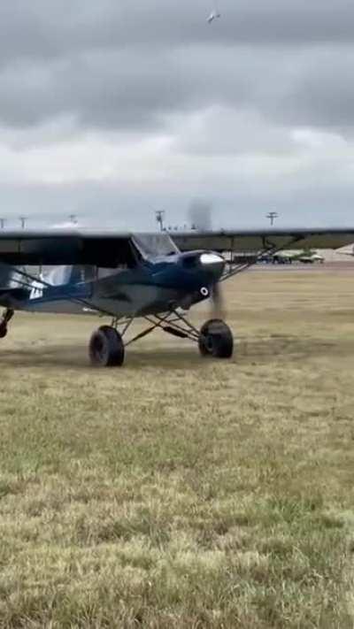 Bush planes showing how little runway they need for takeoff and landing