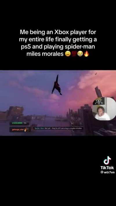 This was me, after watching all the young playthroughs to when I could afford a ps5 and experience Spider-Man for the first timeð­ð­