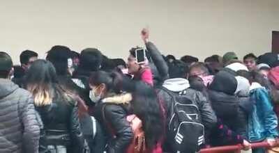 March 2nd 2021. Railing collapses at El Alto Public University (UPEA) in Bolivia killing 5 people.