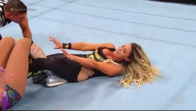 Figure Eight leg lock strikes again with a submission finish.