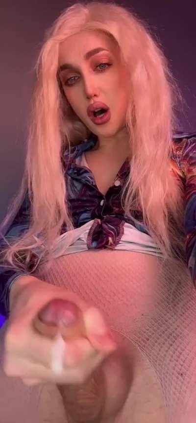 Take your tongue out