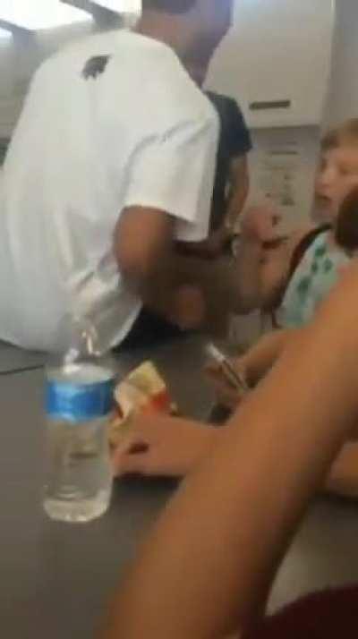 lunchroom fight ends with brain damage