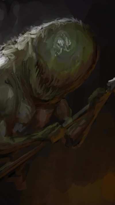 Sometimes i feel like a Troglodyte from Dungeon, here is a self portrait