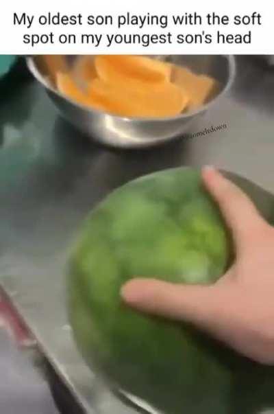 I would use a straw personally 