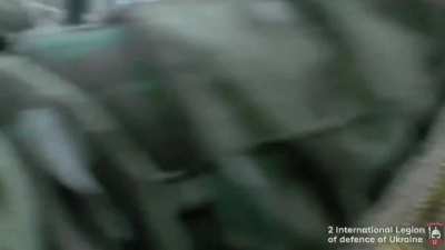 2nd Battalion of the International Legion of Ukraine during a firefight against Russian forces in the Serebryansky forest, Luhansk Oblast. (Archival footage, Date not disclosed). Published 17.09.2026